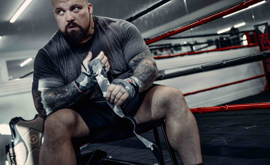 eddie hall His social Media Presence
